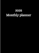 2025 Weekly and Monthly Planner, 8.5 x 11 inches