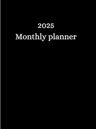 2025 Weekly and Monthly Planner, 8.5 x 11 inches