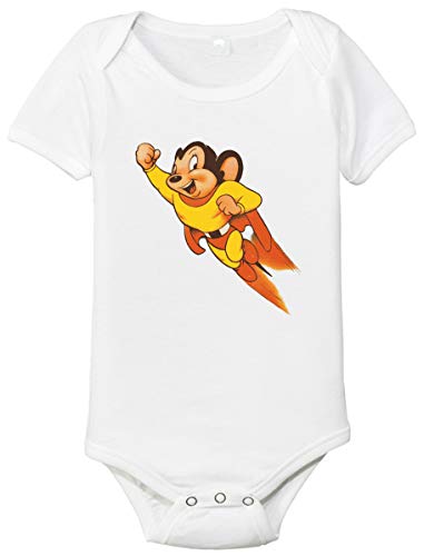 MIghty Mouse  Bodysuit (0-3 months)