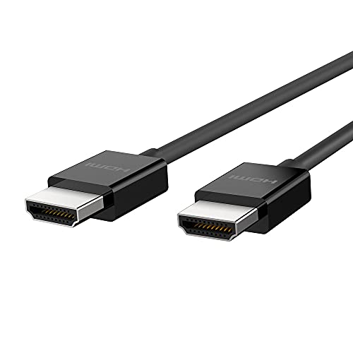 Ultra HD High Speed HDMI 2.1 Cable, Optimal Viewing for Apple TV and Apple TV 4K, Dolby Vision HDR, 2 M/6.ft - Black