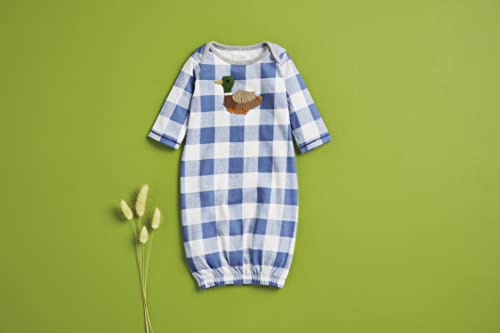 Crochet Gown, Mallard, 0-3 Months