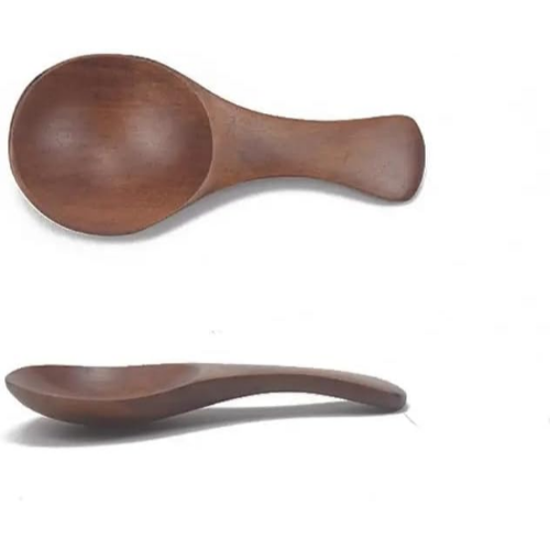 MODAIO-5 Pieces Mini Wooden Spoon Condiments Spoon with Short Handle