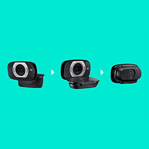 HD Portable 1080p Webcam C615 with Autofocus (960-000733)