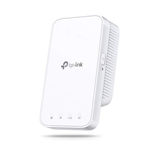 AC1200 WiFi Extender (RE300), Covers Up to 1500 Sq.ft and 25 Devices, Up to 1200Mbps, Supports OneMesh, Dual Band Internet Repeater, Range Booster