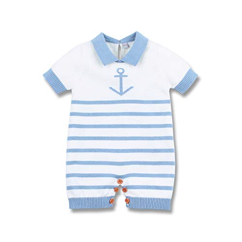 Nautical Baby Boy Romper Toddler Navy Bodysuit Clothing Blue,0-6Months