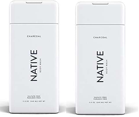 Charcoal Body Wash, 11.5 oz, 2-Pack