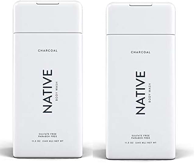 Charcoal Body Wash, 11.5 oz, 2-Pack
