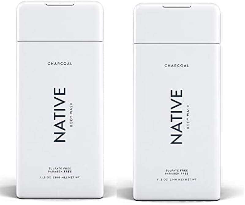 Charcoal Body Wash, 11.5 oz, 2-Pack