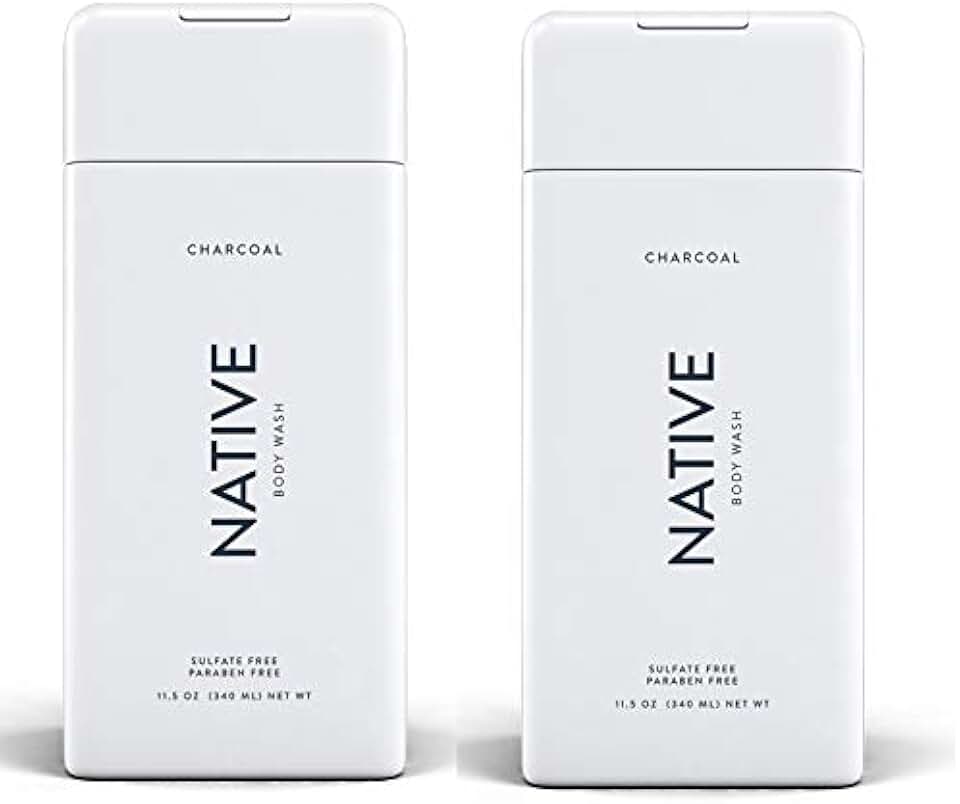 Charcoal Body Wash, 11.5 oz, 2-Pack