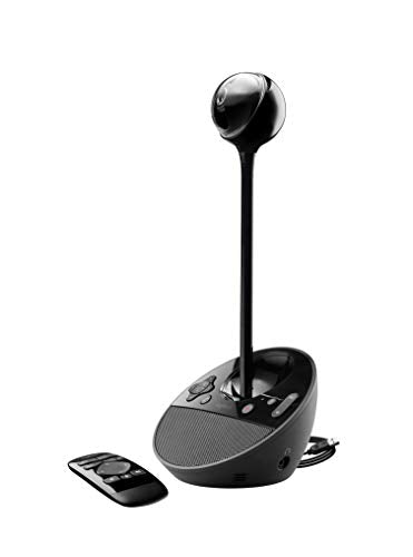 Conference Video Conference Webcam, HD 1080p Camera with Built-In Speakerphone