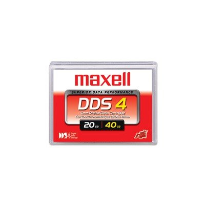 MAXHS4150S - Tape Cartridge, 4 MM, DDS4, 125 Minutes, 20GB/40GB