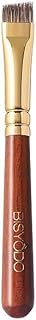 Short Angled Eyebrow Brush in Brown