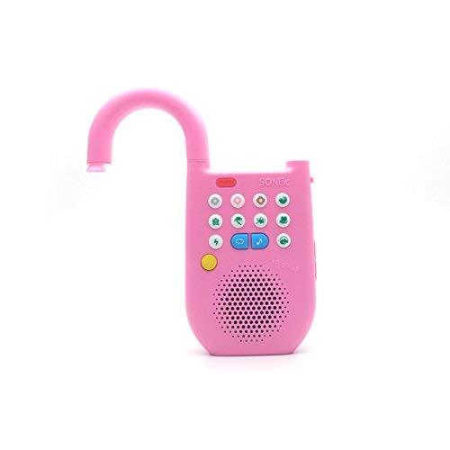 '- Travel Sleep, Relax and Focus Sound Machine. 10 Soothing White Noise and Natural Sound Tracks and 7 Baby Lullaby Tracks, with Timer Option - Pink