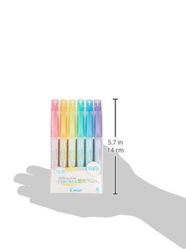 Soft Color Erasable Highlighter Pen Set