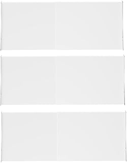 Adjustable Metal Closet Shelves, 3-Pack, 11.8" Wide