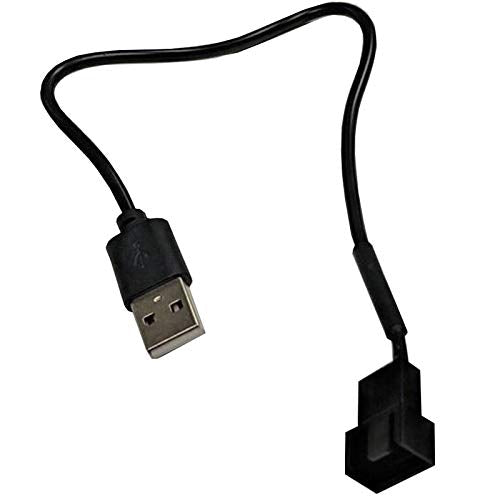 4-Pin PWM Fan to USB Power Adapter Cable, 12 inches