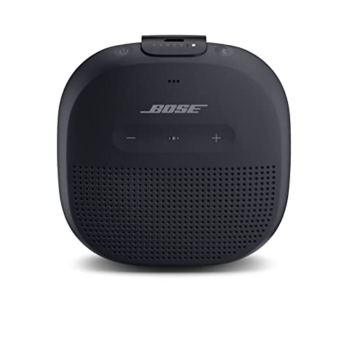SoundLink Micro Bluetooth Speaker: Small Portable Waterproof Speaker with Microphone, Black
