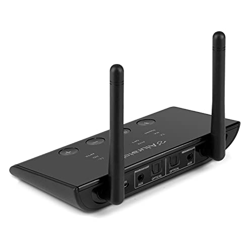 Bluetooth Optical Audio Receiver and Transmitter, Dual Antenna, Dual Streaming Support, Perfect Synchronization, Up to 100 Foot Range