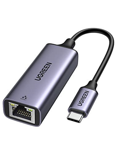 USB C to Ethernet Adapter Gigabit RJ45 to Thunderbolt 3 Type C Network 1000Mbps LAN Converter Compatible with MacBook Pro Air iPad Pro Galaxy S22 S21 Surface Book Chromebook Dell XPS, and More