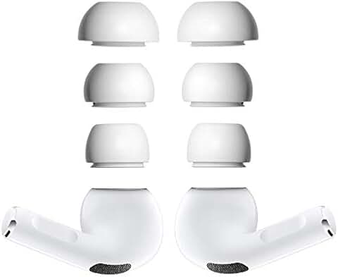 Replacement Silicone Ear Tips for AirPods Pro, 3 Sizes