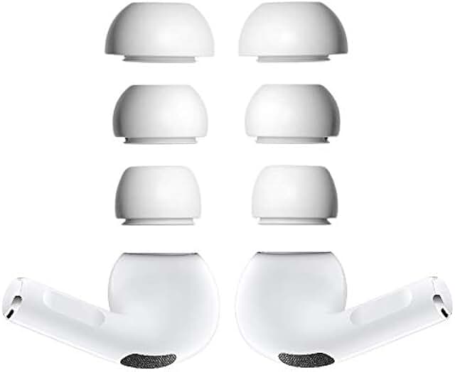 Replacement Silicone Ear Tips for AirPods Pro, 3 Sizes