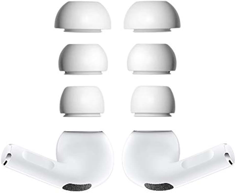Replacement Silicone Ear Tips for AirPods Pro, 3 Sizes