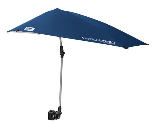 Versa-Brella 4-Way Swiveling Sun Umbrella Midnight Blue