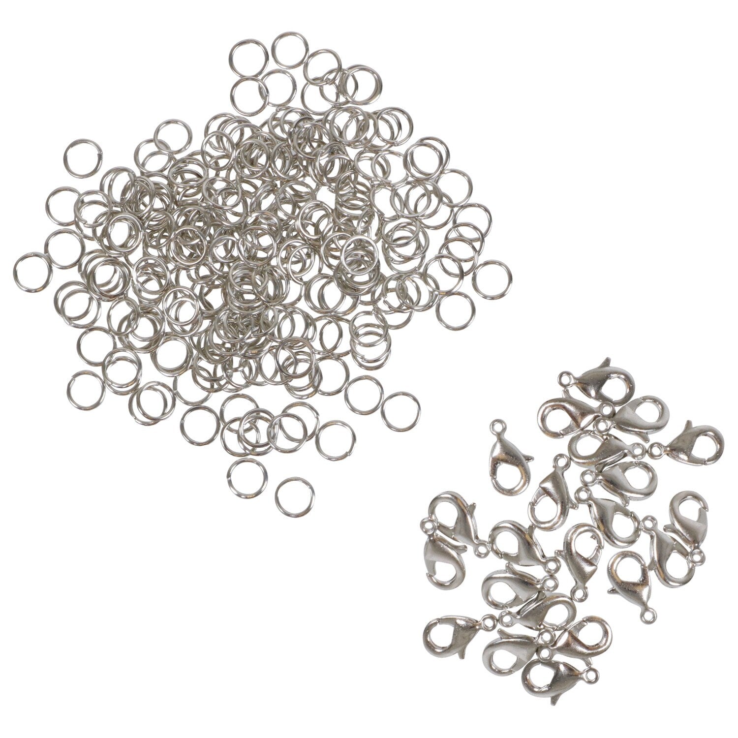 Crafter's Square Jump Rings & Lobster Claws (Pack of 36)