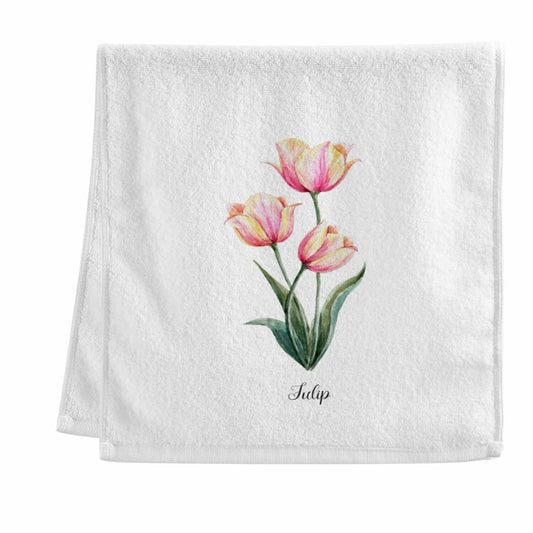 Set of 2 Cotton Face Wash Towels 16x30 Inches