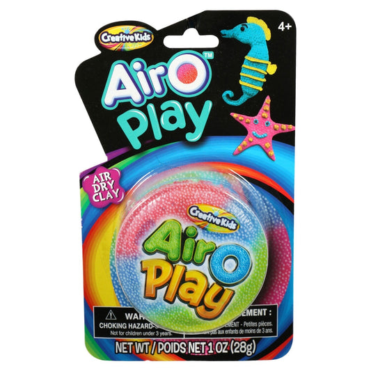 Creative Kids AirO Play Air Dry Clay, 1-oz. Packs (Pack of 24)