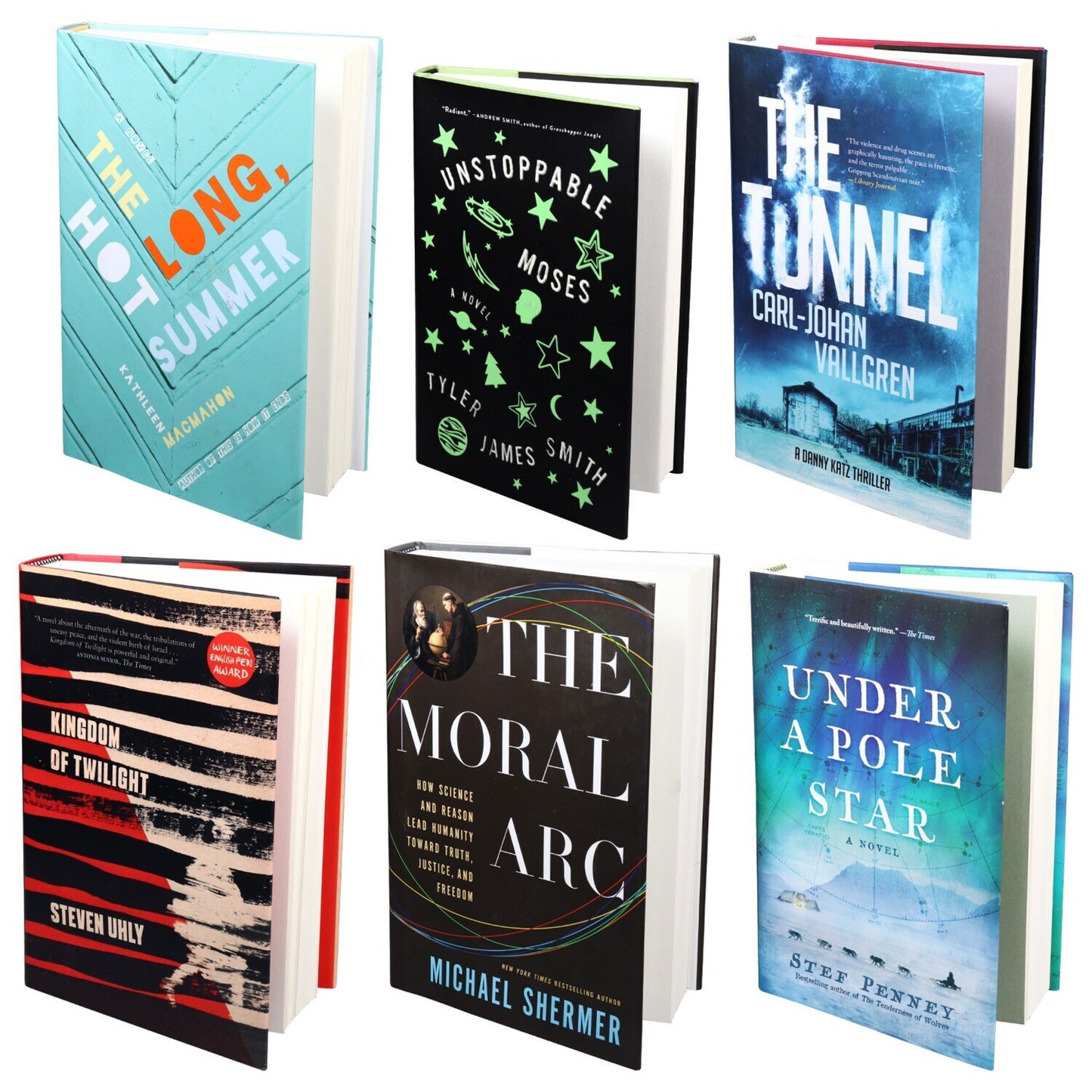 Assorted Fictional Hard Cover Books, 8.5x6.375 in. (Pack of )