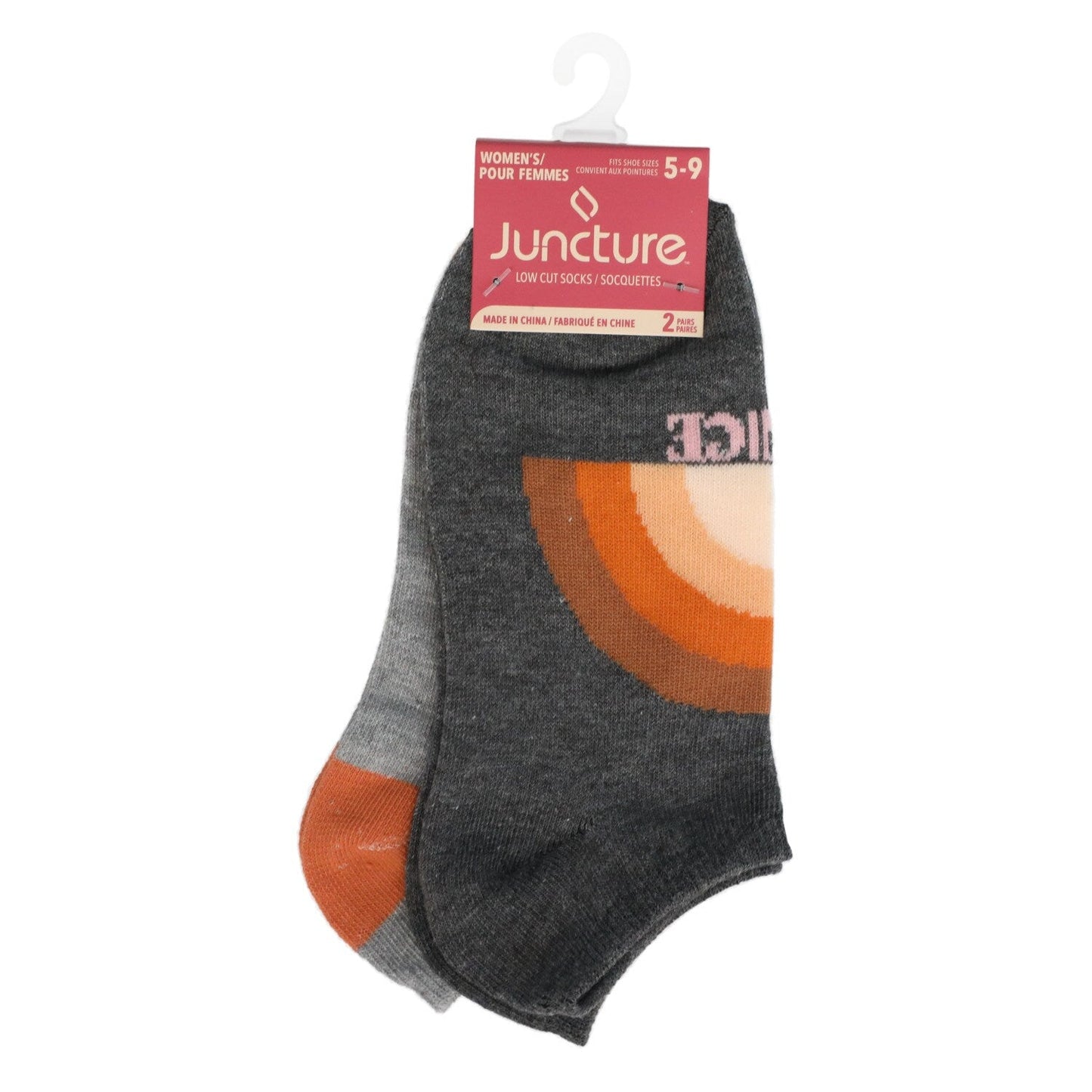 Women's Printed Low Cut and Crew Socks 2 Pair Packs (Pack of 36)