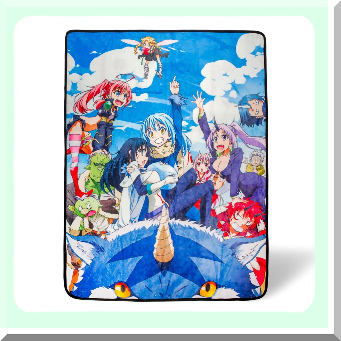 Reincarnated Slime Cozy Fleece Throw - 45x60 Inches