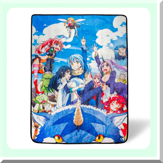 Reincarnated Slime Cozy Fleece Throw - 45x60 Inches