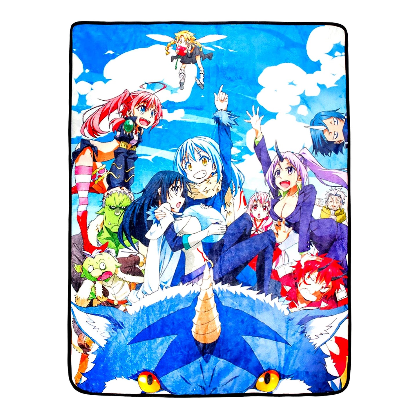 Reincarnated Slime Cozy Fleece Throw - 45x60 Inches