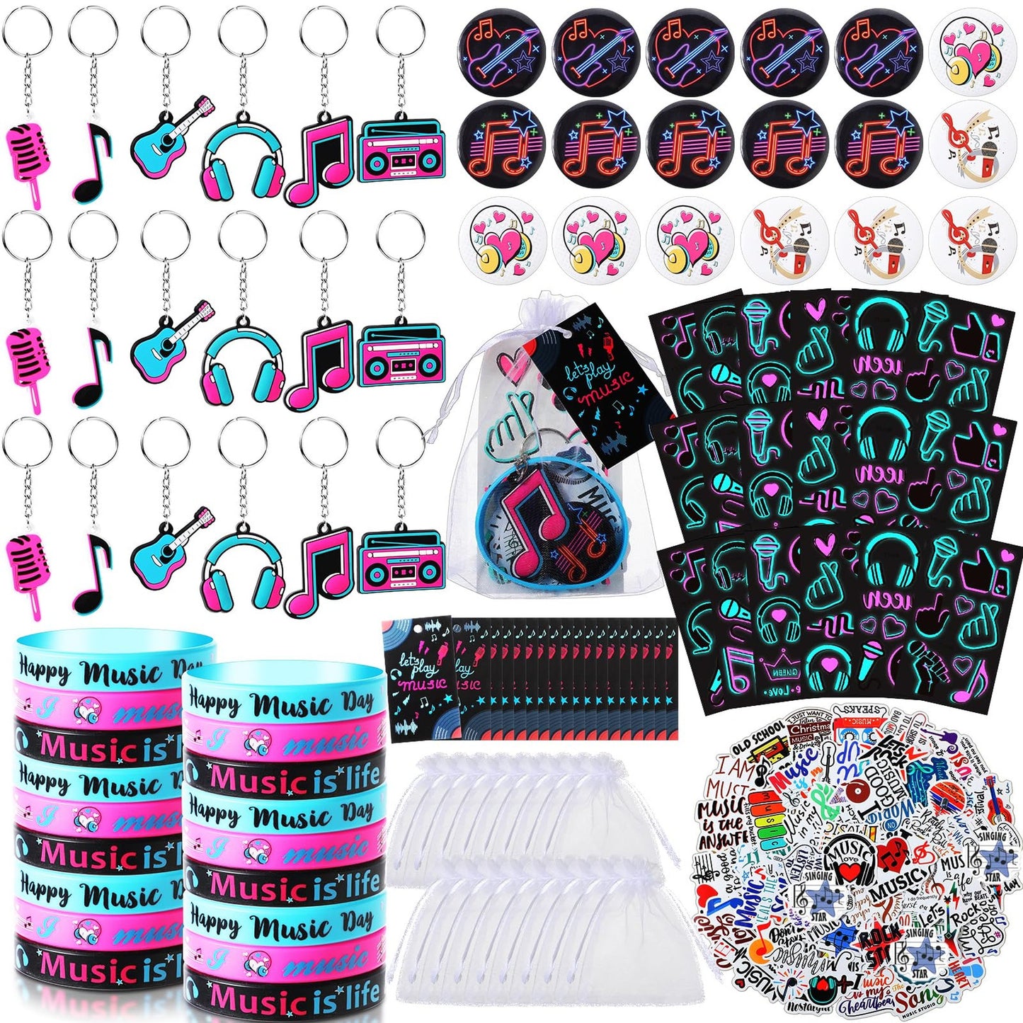 Music Party Favors Set for Teens and Adults