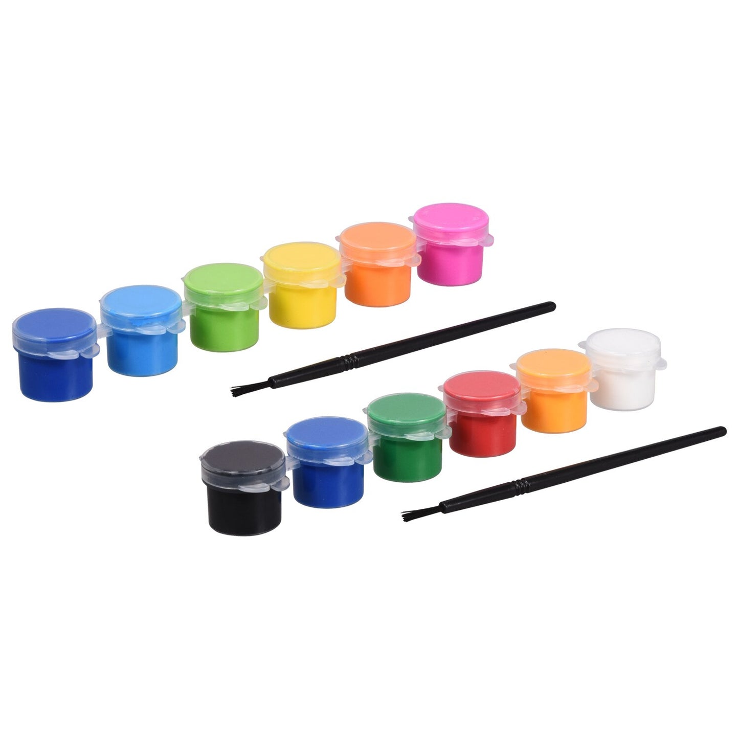 Jot 6-Color Paint Palettes (Pack of 40)