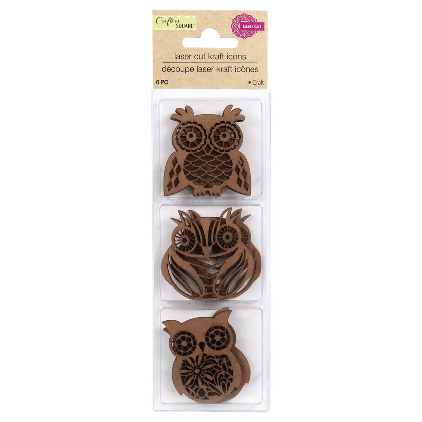 Crafter's Square Laser Bird Craft Boards, 6-ct. Packs (Pack of 36)