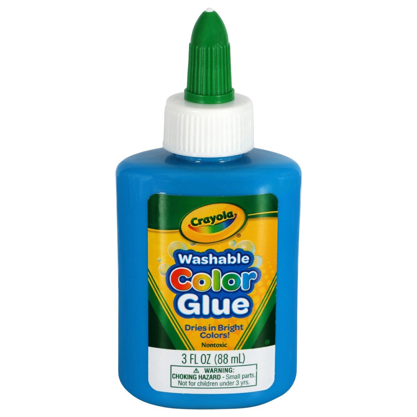 Crayola Washable Color Glue, 3 oz. (Pack of 12)