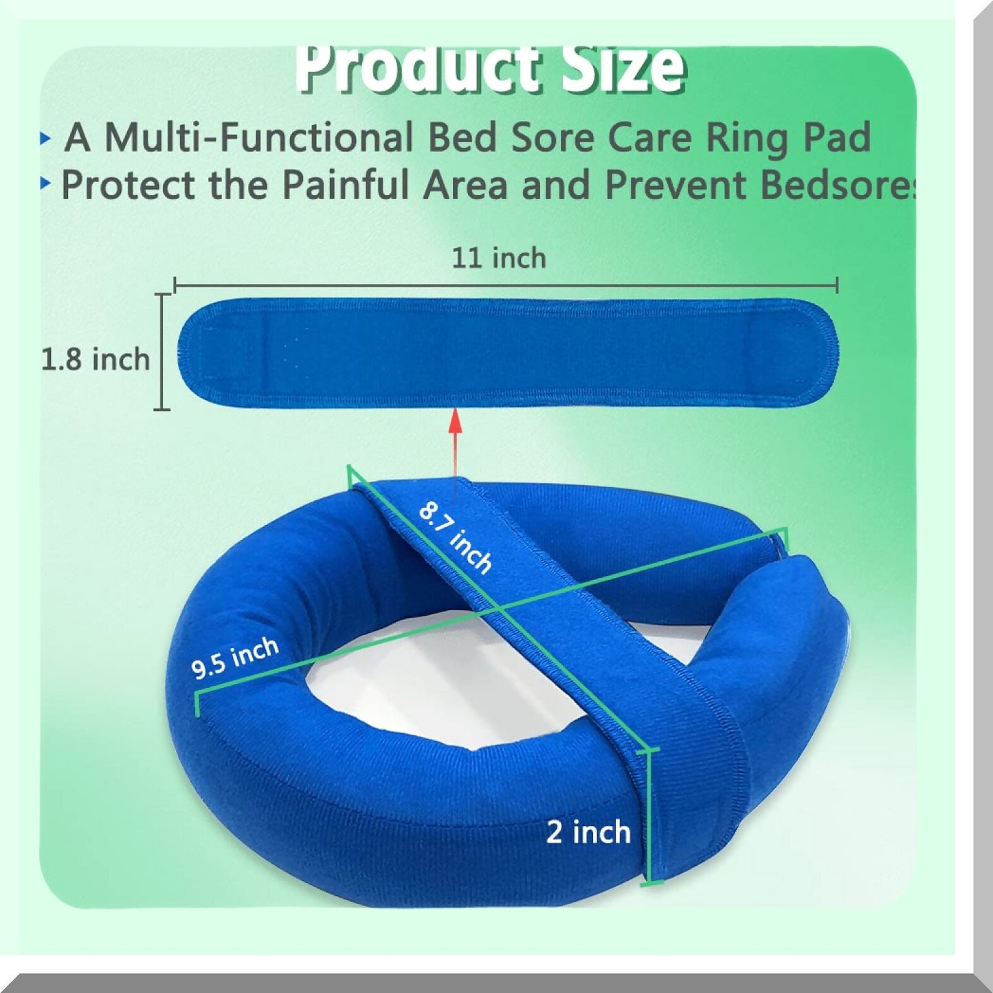 ElevateEase Arm Support Pillow - Comfortable Arm Rest Cushion for Adults After Surgery, Ankle & Elbow Elevation, Broken Arm Relief & Hand Pressure Pillow