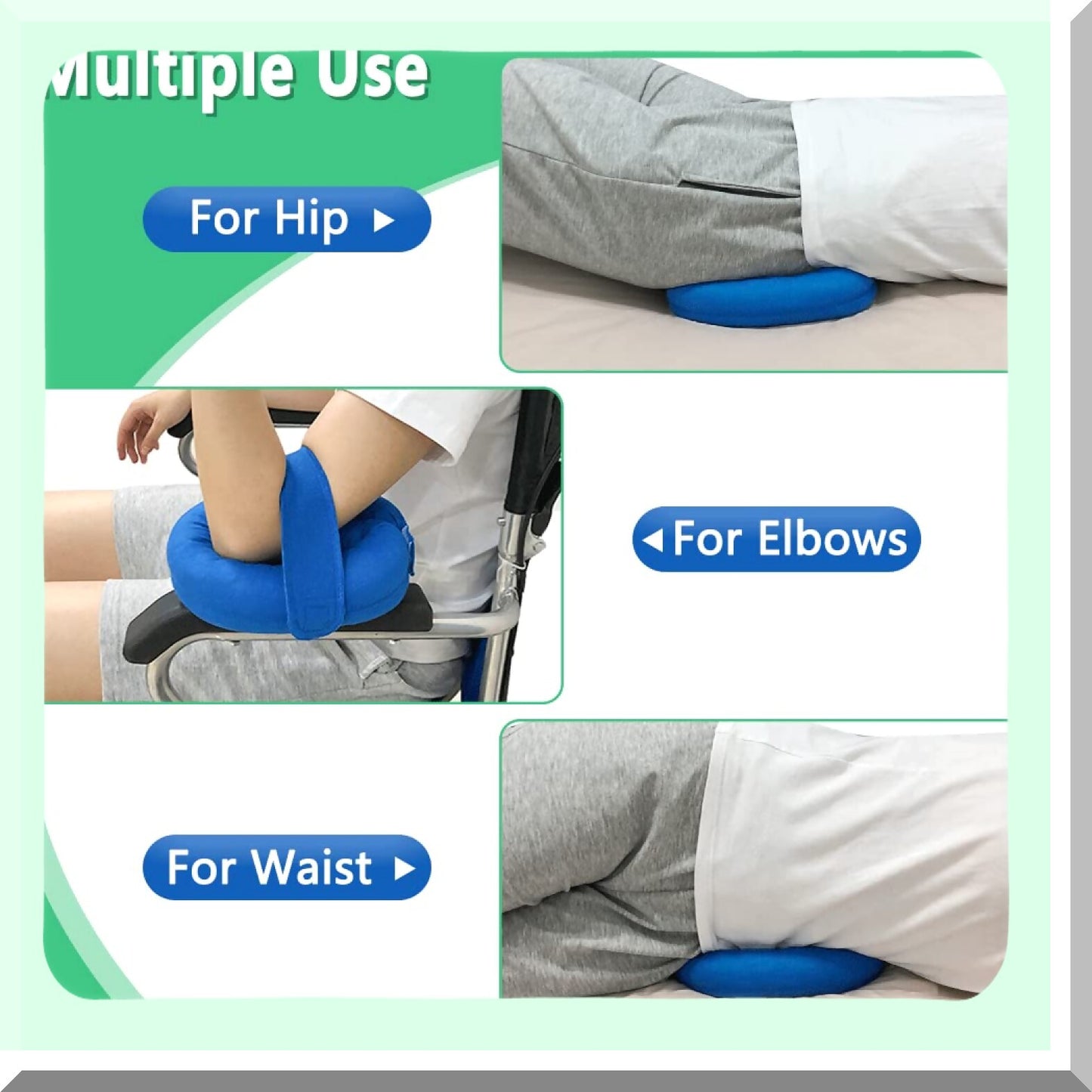 ElevateEase Arm Support Pillow - Comfortable Arm Rest Cushion for Adults After Surgery, Ankle & Elbow Elevation, Broken Arm Relief & Hand Pressure Pillow