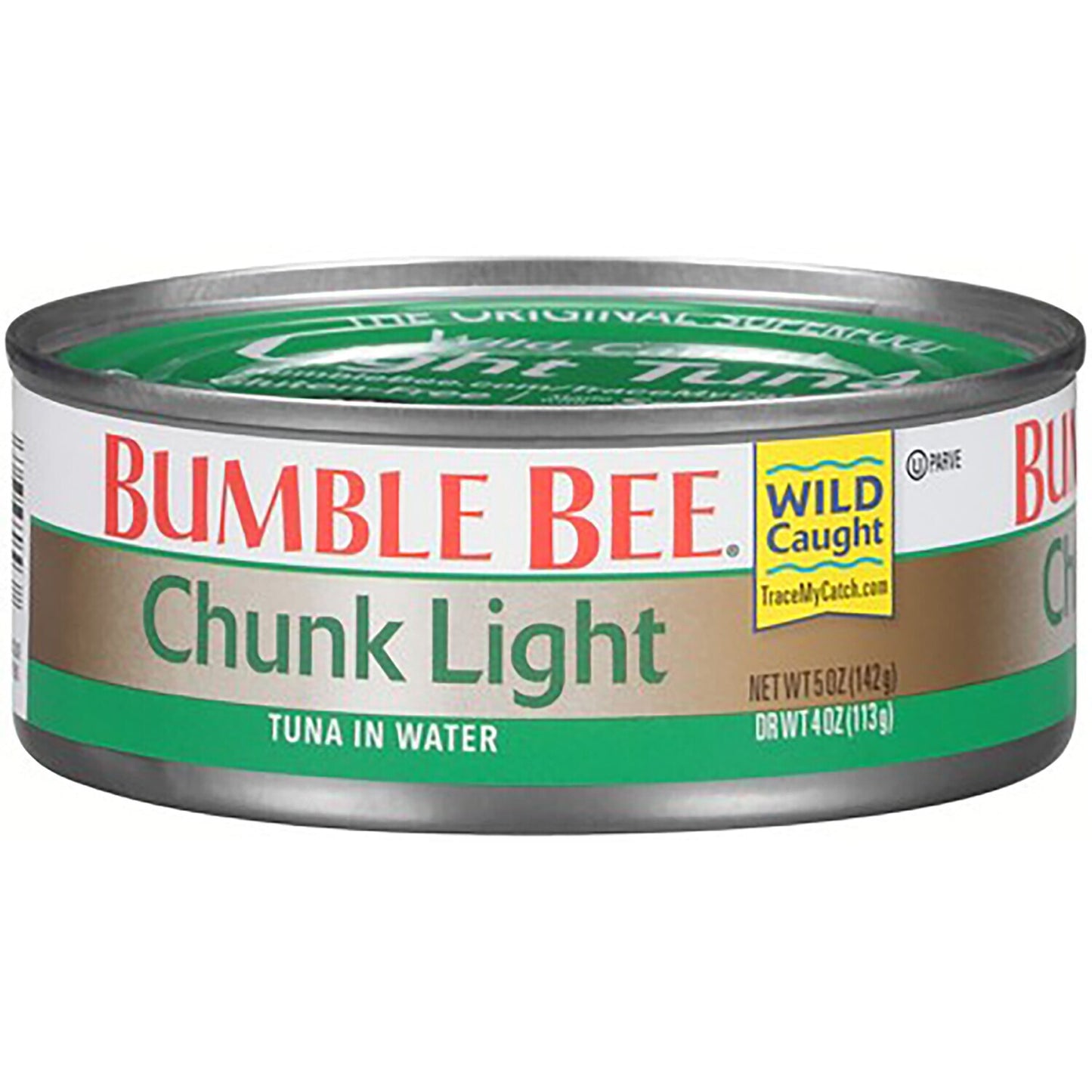 Bumble Bee Chunk Light Tuna in Water, 5-oz. Cans (Pack of 48)