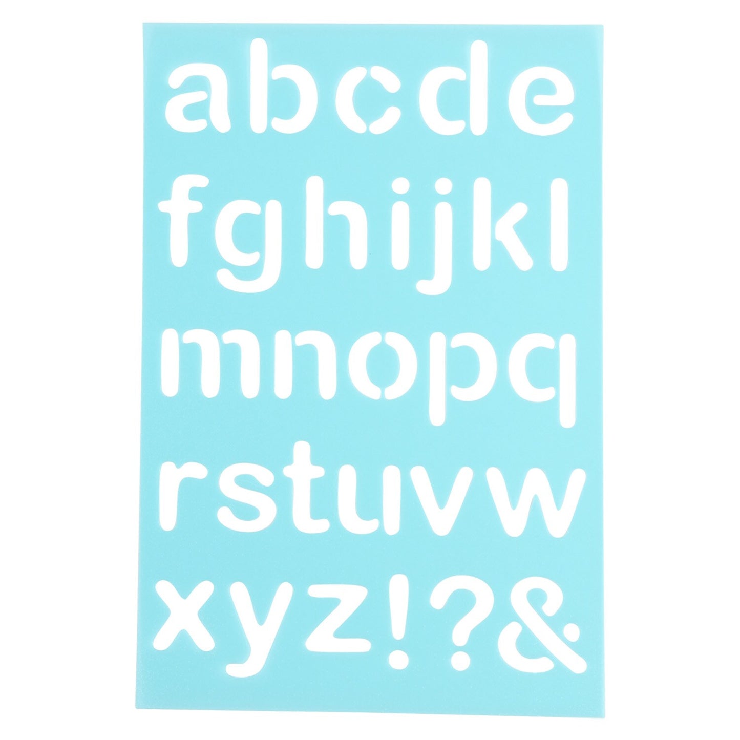 Crafter's Square Alphabet and Word Stencils, 9x6 in. (Pack of 36)