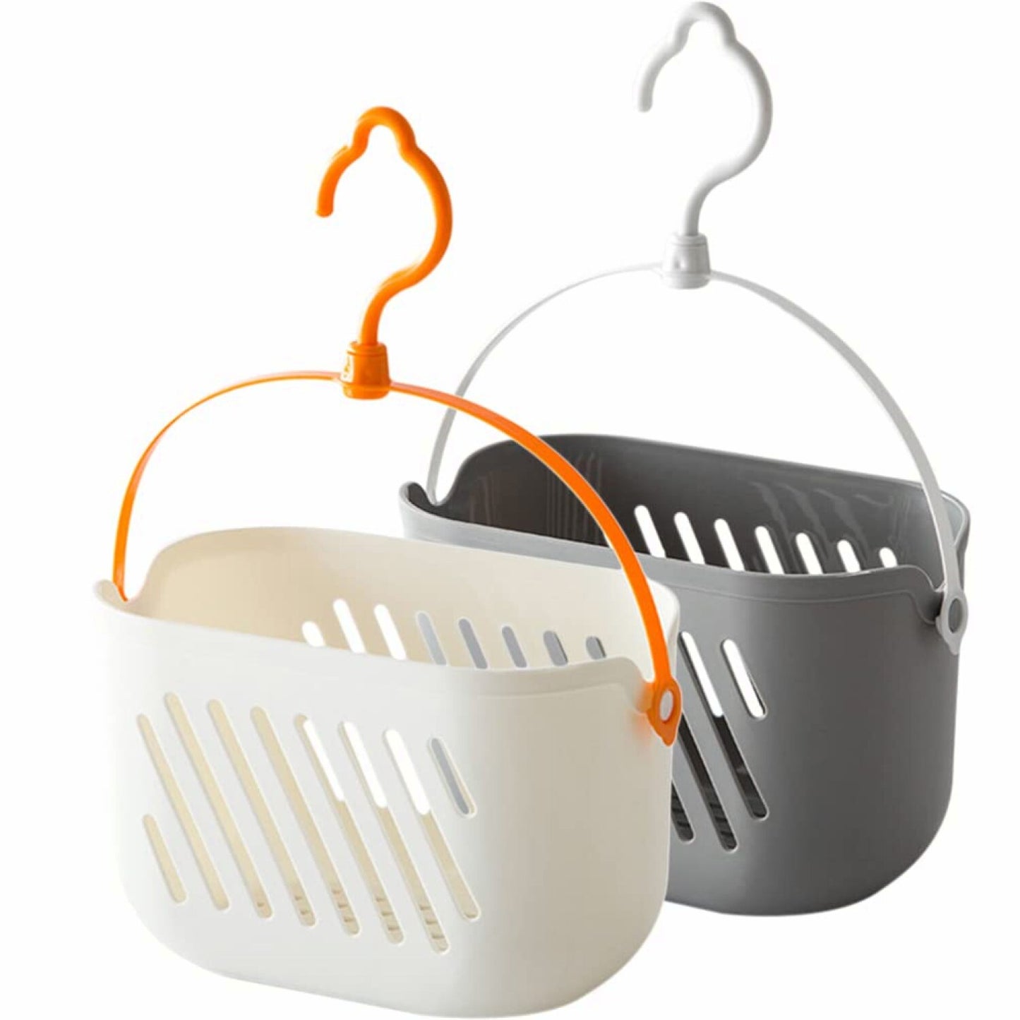 Hanging Plastic Shower Caddy 2Pcs