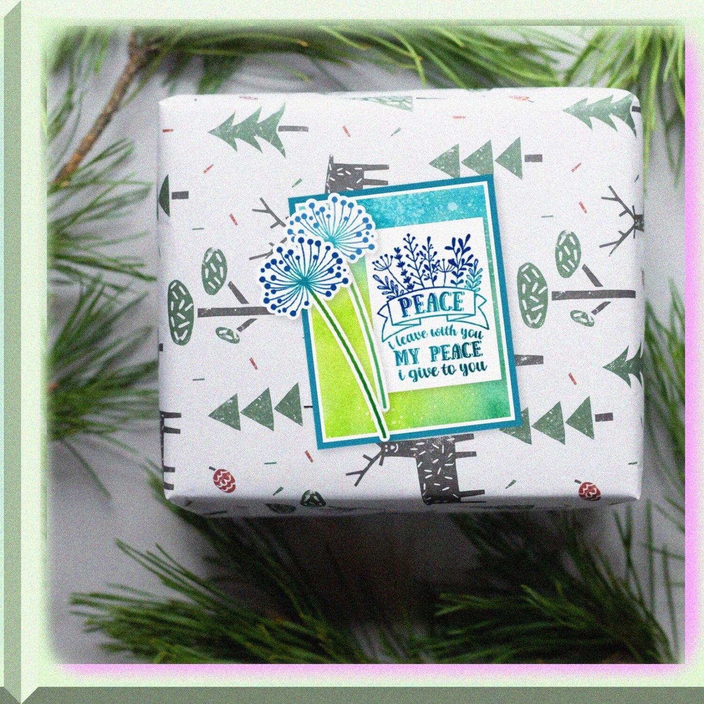 Bible Text Clear Stamps Set for Scrapbooking and Card Making