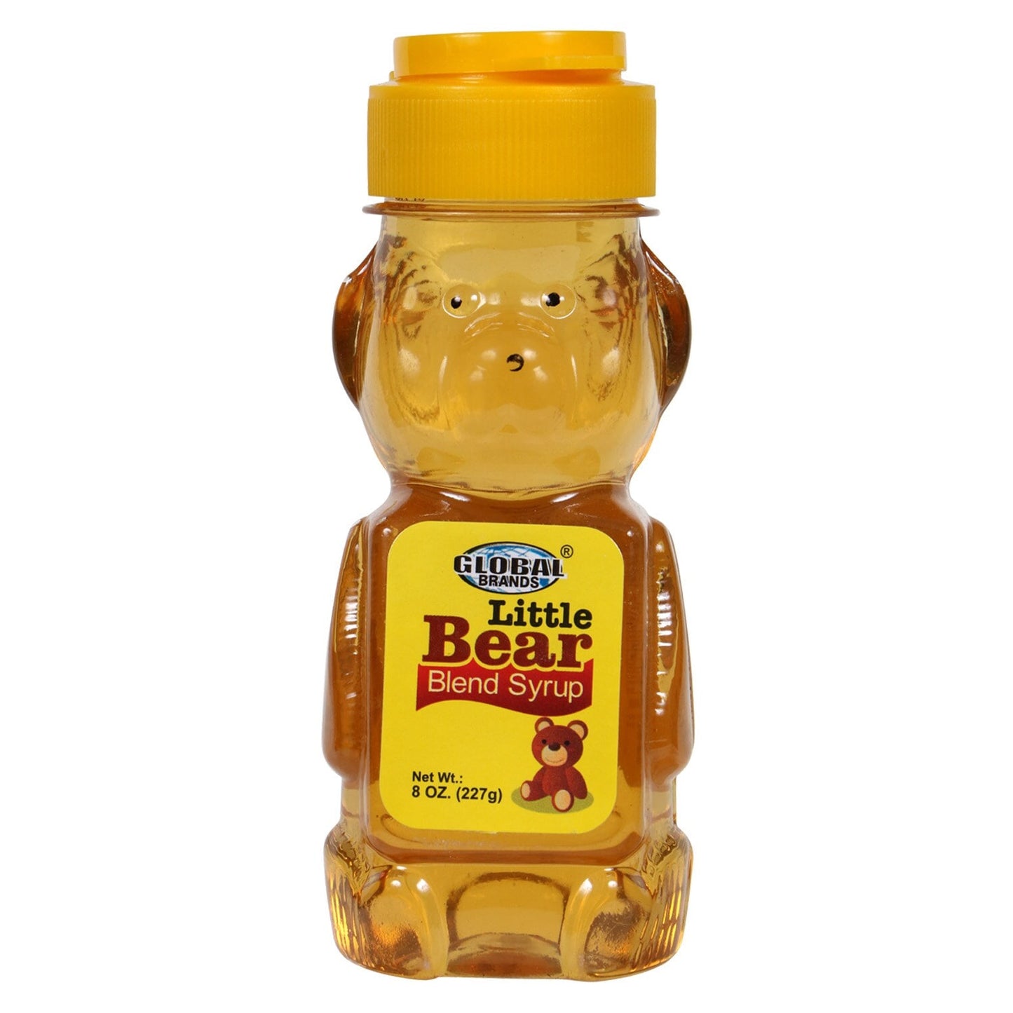 Global Brands Little Bear Blend Honey Syrup, 8 oz. (Pack of 24)