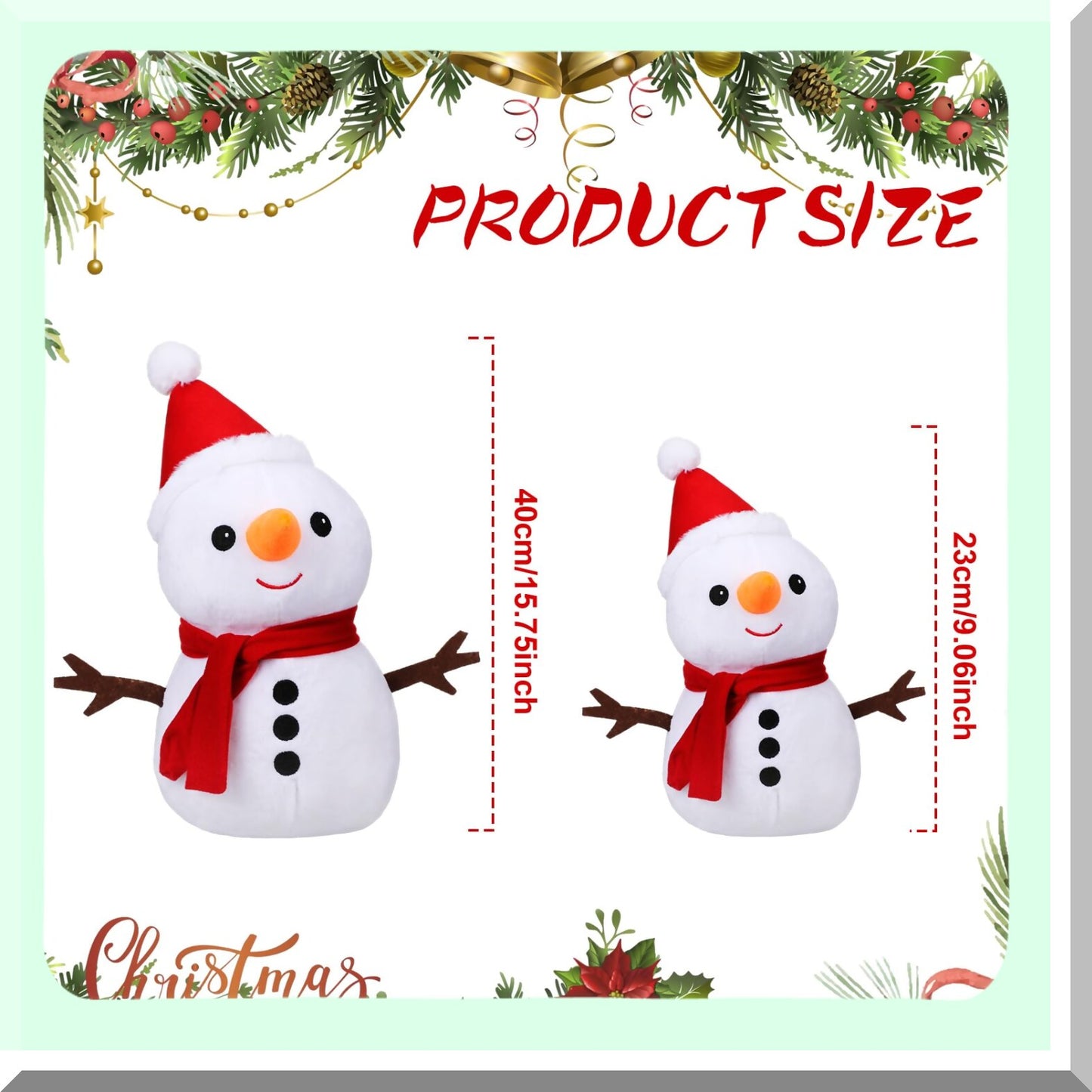 Winter Wonderland Snowman Pillow Set - Festive Snowman Sherpa Cushions for Cozy Winter Decor in Living Room, Bedroom, or Sofa