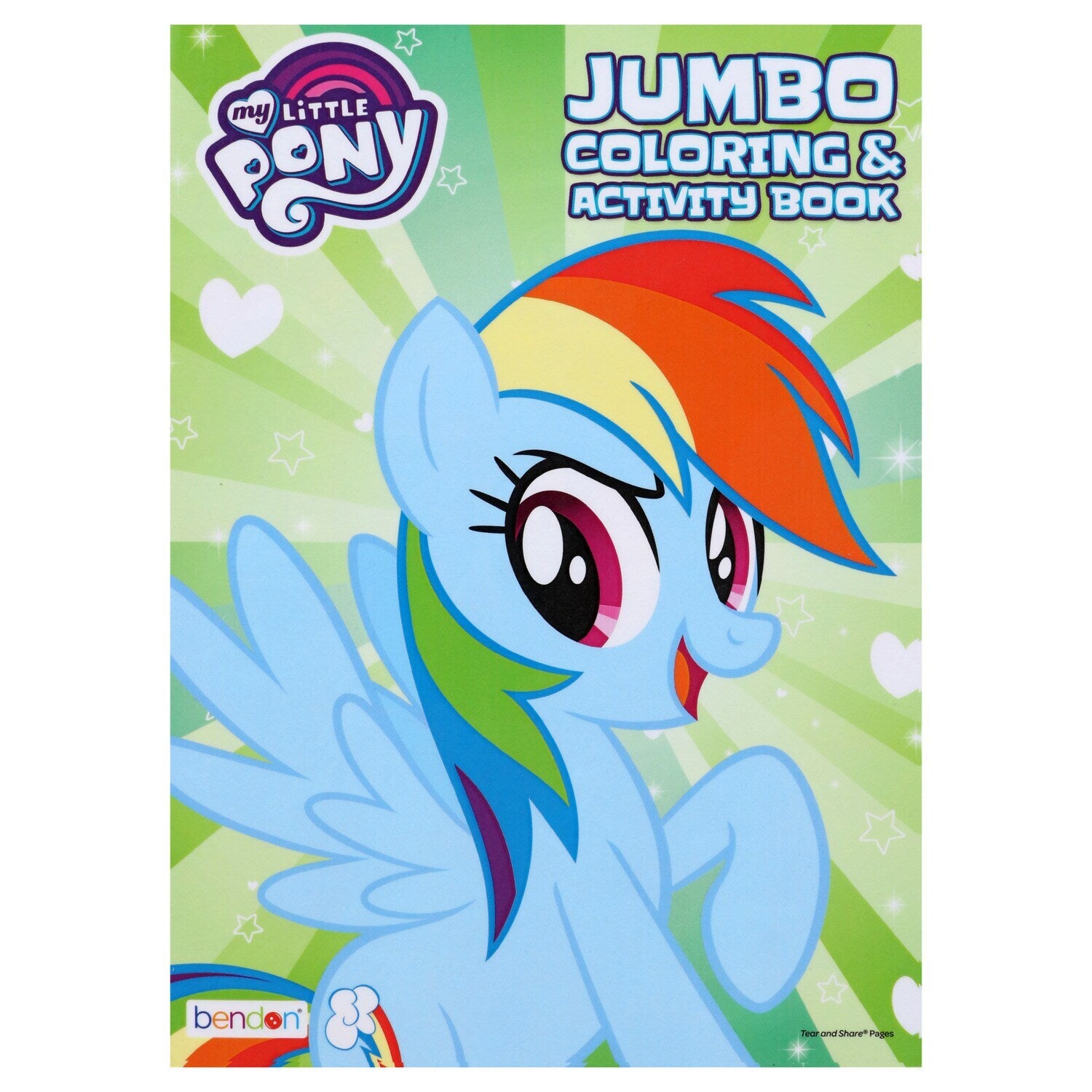 Bendon My Little Pony Jumbo Coloring Books (Pack of 20)