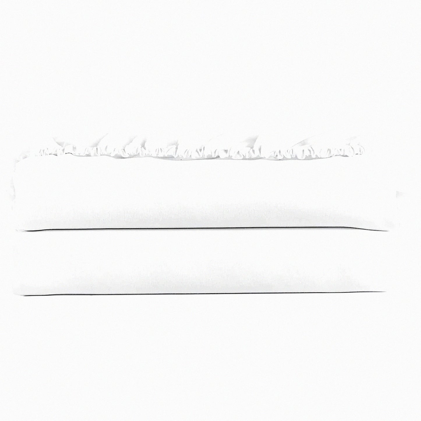 UltraSoft CoolFit Fitted Sheet Set - Hotel Quality 2 Pack Deep Pocket Brushed Microfiber Sheets for Size Bed - Breathable White Bedding