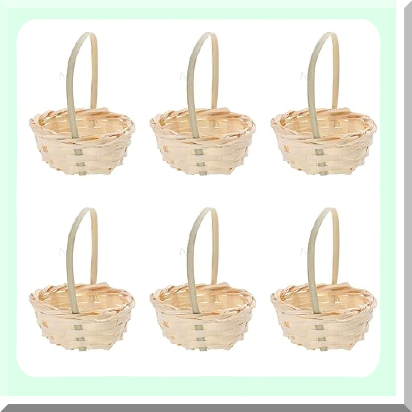 Miniature Woven Storage Baskets for Weddings and Decor